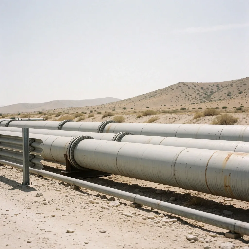 Detalle de infraestructura energética